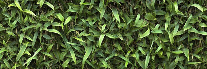 Seamless Lush Green Grass Texture Pattern Ideal for Natural Backgrounds, Golf Courses, and Pastures