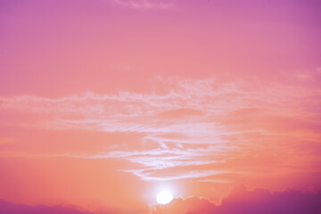 Abstract and pattern of cloud sky, Velvet violet, Velvet Purple, Trend color of the year background