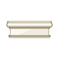 Decorative architectural baseboard molding shaping room interiors, providing a classic and clean finish where walls meet the floor in residential and commercial spaces