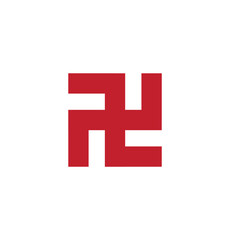 Obraz premium vector illustration of a swastika symbol