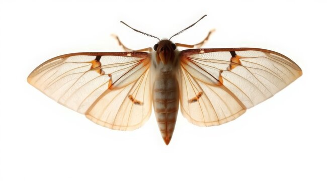 A beautiful butterfly with a contrasting pattern on the wings. Warm tones, high detail. A universal element for postcards, invitations, web design and floristry.