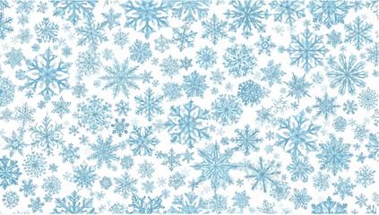 Delicate Snowfall Pattern: A mesmerizing array of intricate snowflakes elegantly scattered across, evoking a sense of winter's gentle beauty and the magic of the season.