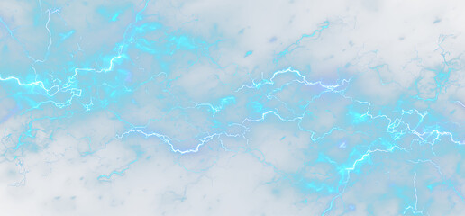 Magical Electric Shockwave Lightning Effect PNG Transparent