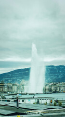 Jet d&rsquo;Eau Geneva Lake Fountain