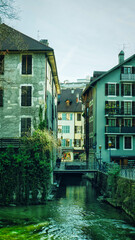 Annecy Old Town Canal View