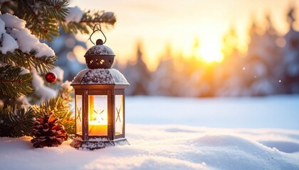 Winter Lantern Glow.