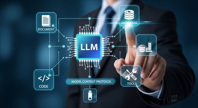 Language Model (LLM) Architecture with Model Context Protocol and AI Tools