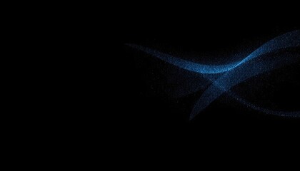 Abstract shimmering light trails for elegant event backgrounds and digital science presentations