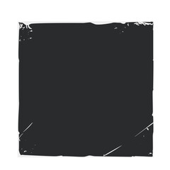 Obraz premium Distressed square dark overlay background creating a modern grunge texture effect, ideal for graphic design elements, overlays, or vintage album cover art, representing an aged or worn surface