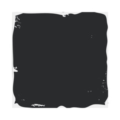 Dark gray grunge paper texture with torn rough edge, distressed, dusty surface and worn scratchesvintage background for overlays, frames, mockups and design layouts with copy space