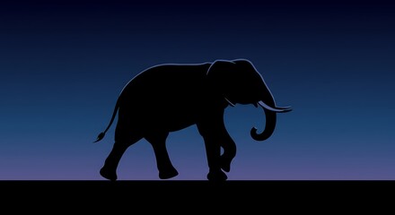 紺碧の夜、巨象の足跡