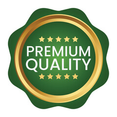 Luxury premium golden badge labels