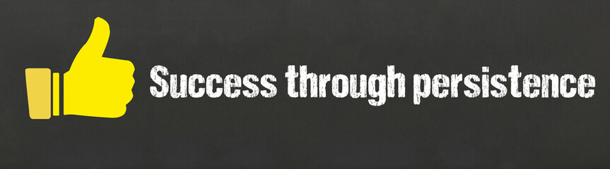 Success through persistence   © magele-picture
