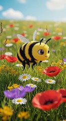 春の妖精、蜜蜂の舞