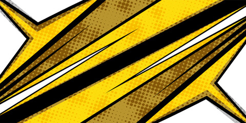 Car pattern graphic vector with exclusive colors.
