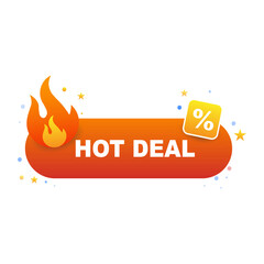 Hot offer vector sale discount icon