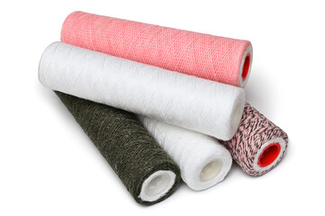 Different filter cartridges for water