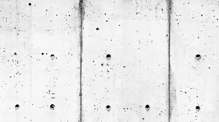 Stylish Modern Light Grey Cement Blockwall Texture with Vertical Stripes and Smooth Finish Design