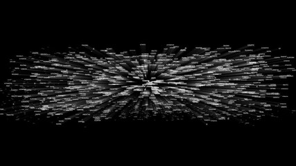 Logistics keywords flying together to form a truck silhouette. Abstract logistics and supply chain concept video with dynamic typography motion, Set with 3D and 2D version included, alpha channel BG - Powered by Adobe