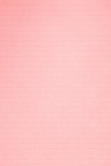 Pink notebook paper texture with lines