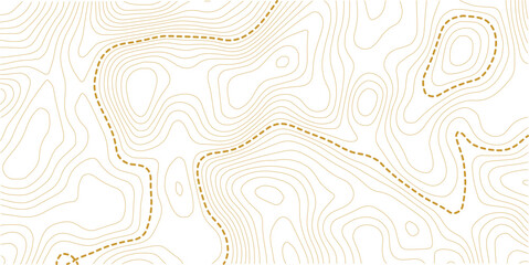 vector illustration.. Retro topographic map. Geographic contour map. Abstract outline grid.