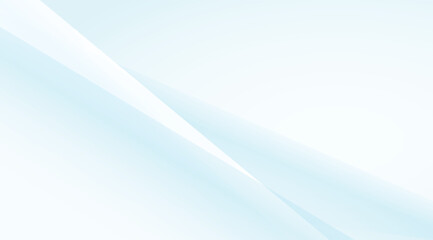 Fototapeta premium Abstract modern background with light blue and white gradients featuring soft diagonal lines for clean design use