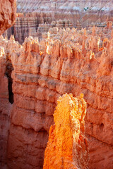 scenic Bryce Canyon with spectacular hoodoo rocks