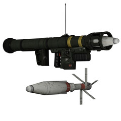 RPG War Weapon Rocket Propelled Grenade Military Armament