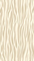 Cream Wavy Patterned Background Texture Design.