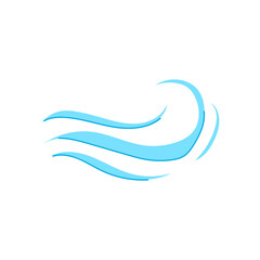 Obraz premium Abstract wind streaks dynamically representing air flow, breeze, and weather conditions, conveying concepts of movement, energy, and fresh air for various designs