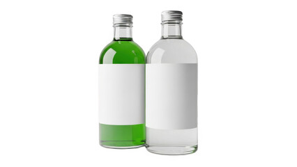 Beautiful Bottles Design Illustration isolated on transparent background