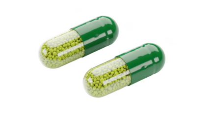 Beautiful Capsule Design Illustration isolated on transparent background