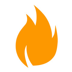 Fire icon vector 