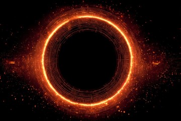 fiery explosion background