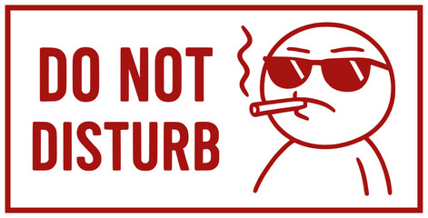 Funny do not disturb message