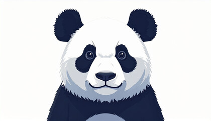 Obraz premium パンダのイラスト, AI生成画像