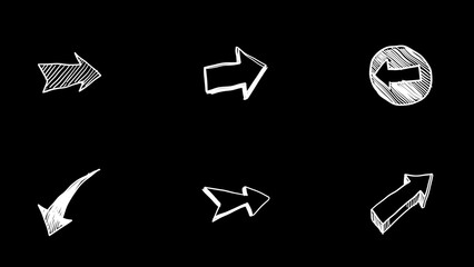 Animated Stickers Arrows