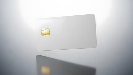 Gold-Chip Smart Card Mockup