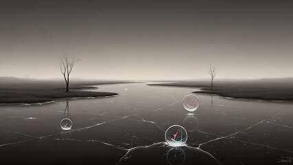 Depression Emotional Experience Visualization Fragile Beauty