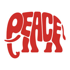 Peace elephant 1