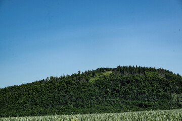 berg landschaft gr&uuml;n himmel