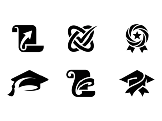 Faint abstract shapes and symbols barely visible on a completely dark background