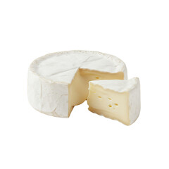 ホールカマンベールチーズとカット一切れ