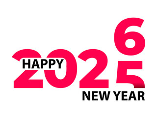 Festive 2026 Happy New Year PNG Design Transparent Background for Celebrations and Greetings © Model it