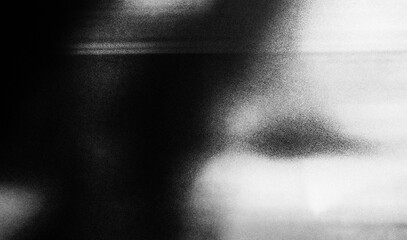 Abstract gradient blurred colorful with grain noise background. monochrome black white gray noisy texture dark glowing noise texture, retro banner poster cover design © Uuganbayar