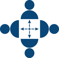 Organizational structure sign. Simple organizational structure. organizational hierarchical scheme. Community organization icon. Organization Chart design