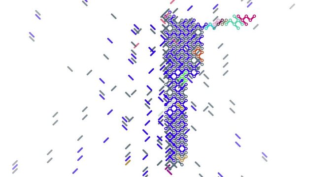 Professional Diagonal Reveal Namibia Country Map