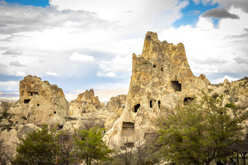 göreme, goremen, göreme open air museum, christianity, churches, fairy chimneys, chimneys, turkey, turkiye © Andrea Aigner