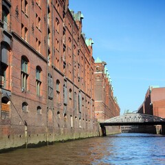 Hamburg Speicherstadt in Germany