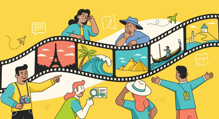 Teamwork Film Production Concept